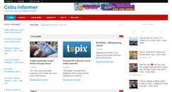 Desktop Screenshot of cebuinformer.com